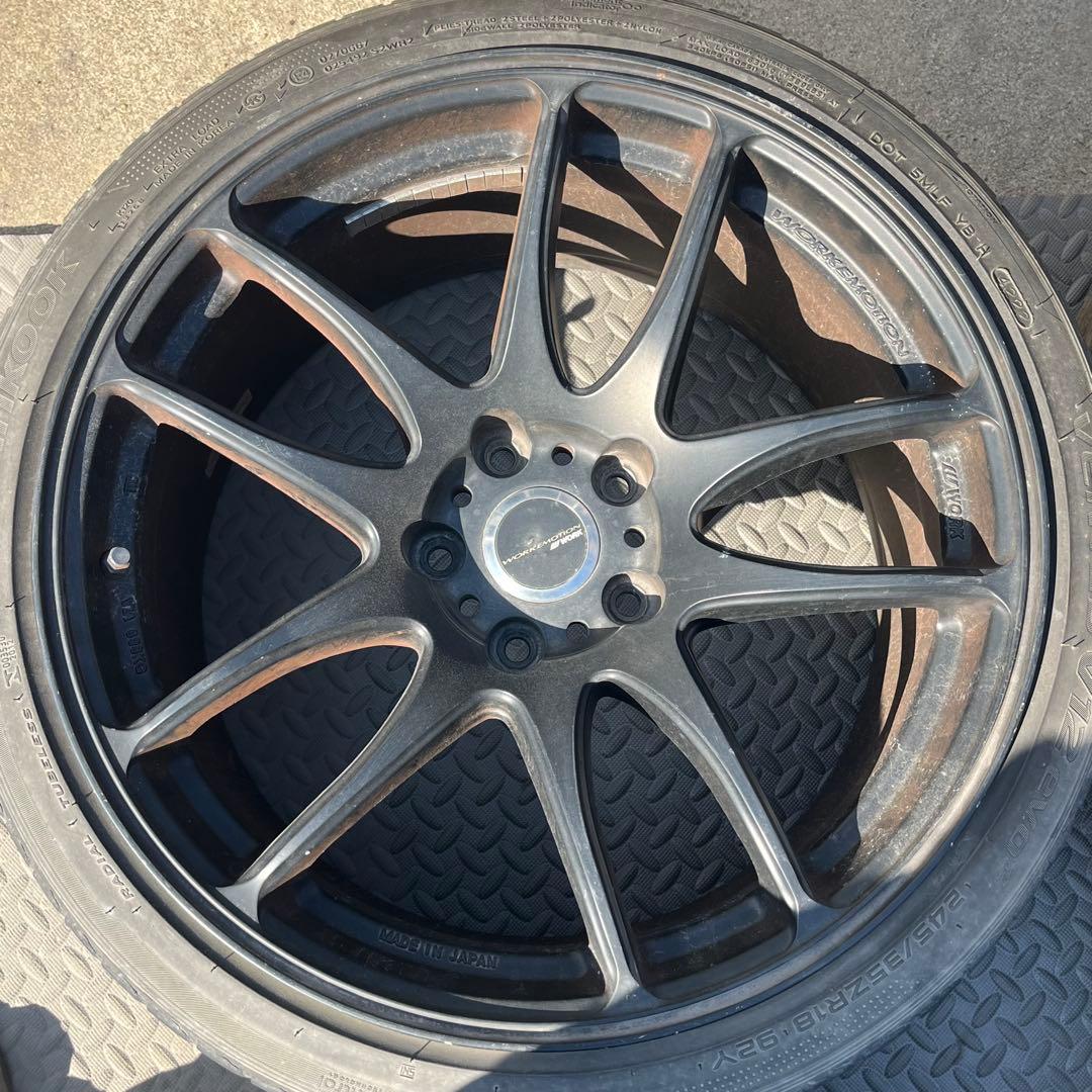 WORK EMOTION kiwami 18×9.5J+30 pcd114.3