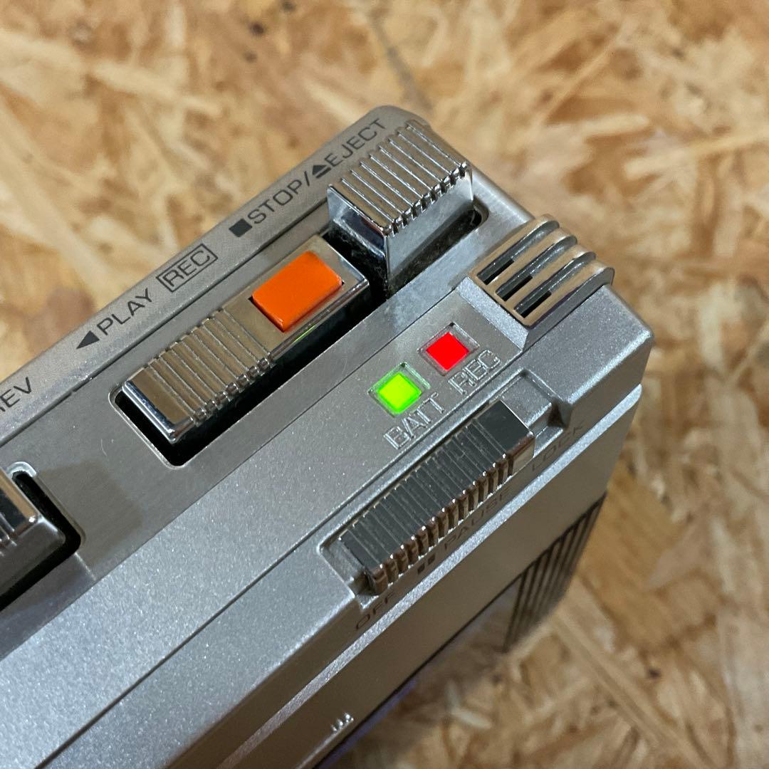 ナショナル RQ-355 ミニカセットレコーダー 元箱 説明書付 再生確認済