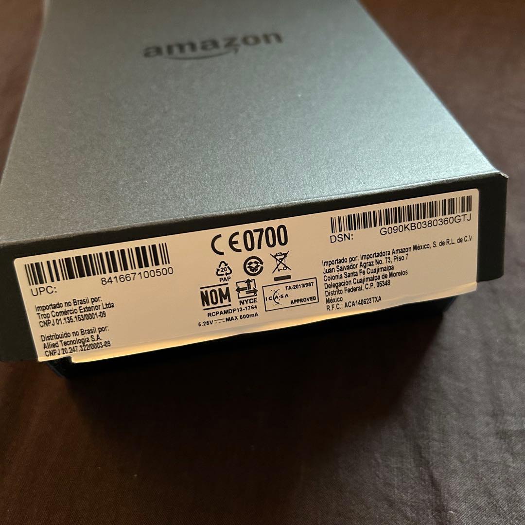 Kindle Paperwhite(第7世代) 4GB 箱、ケーブル付き