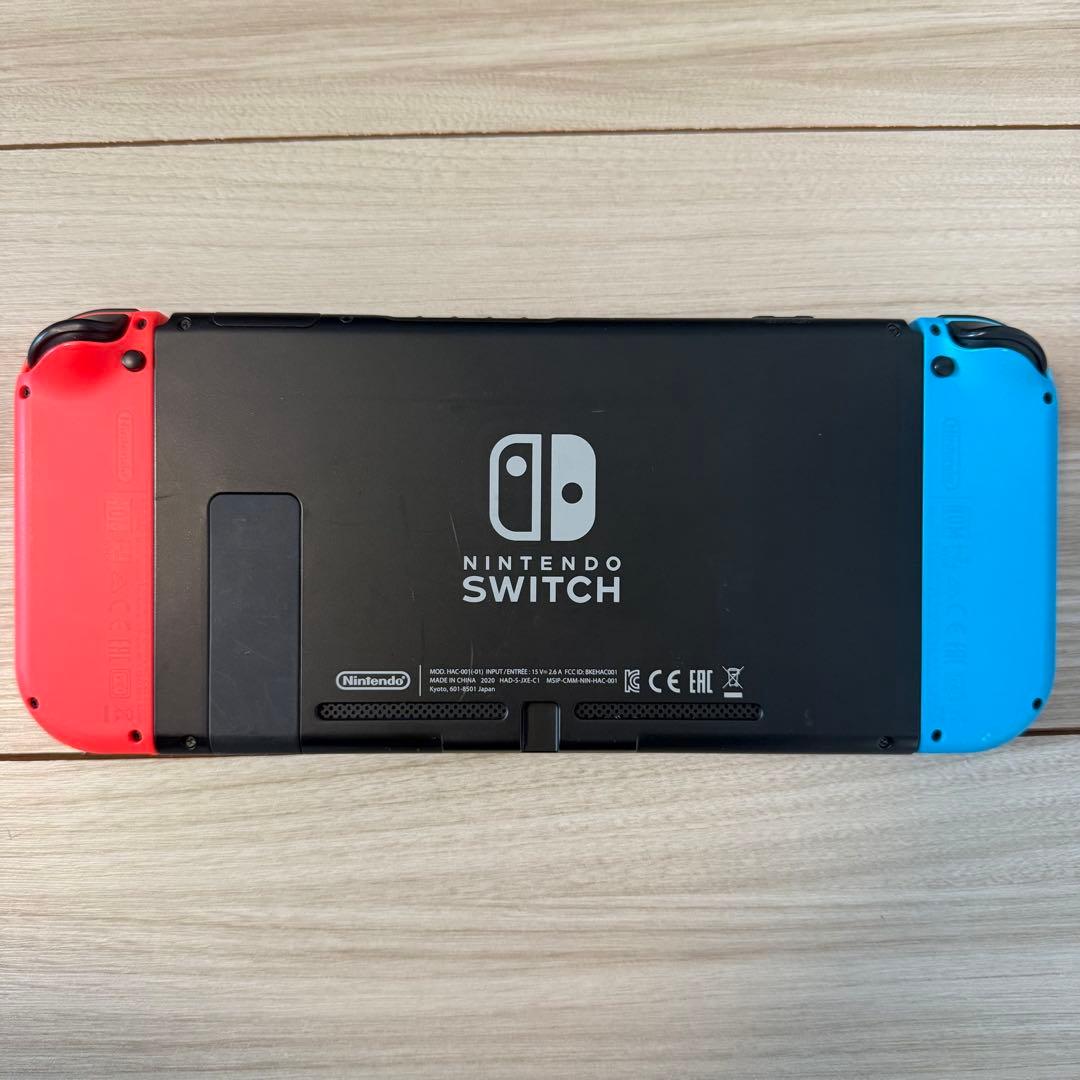 2020年製 Nintendo Switch 赤青 本体セット　HAC-001