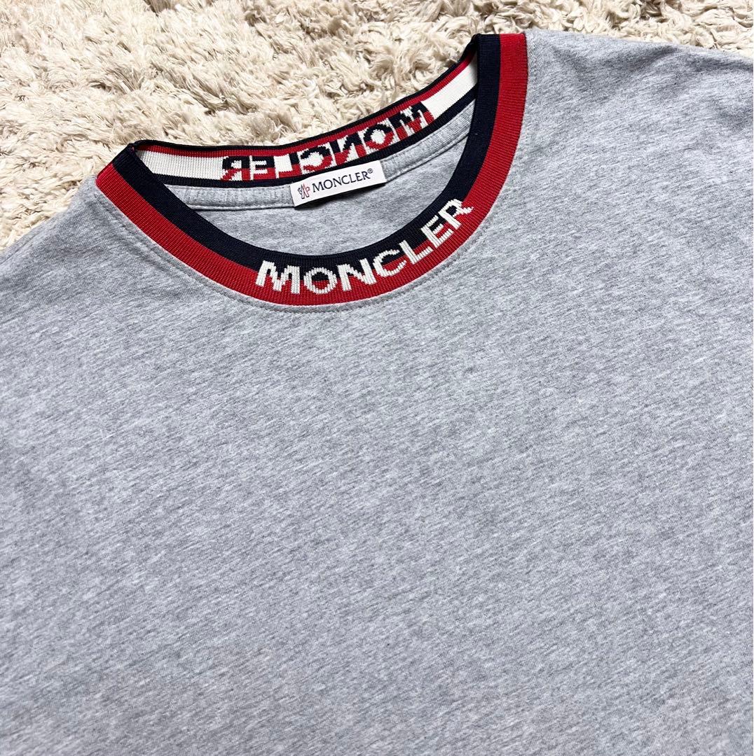 『美品』MONCLERモンクレール Tシャツ リンガー　 完売品　グレー