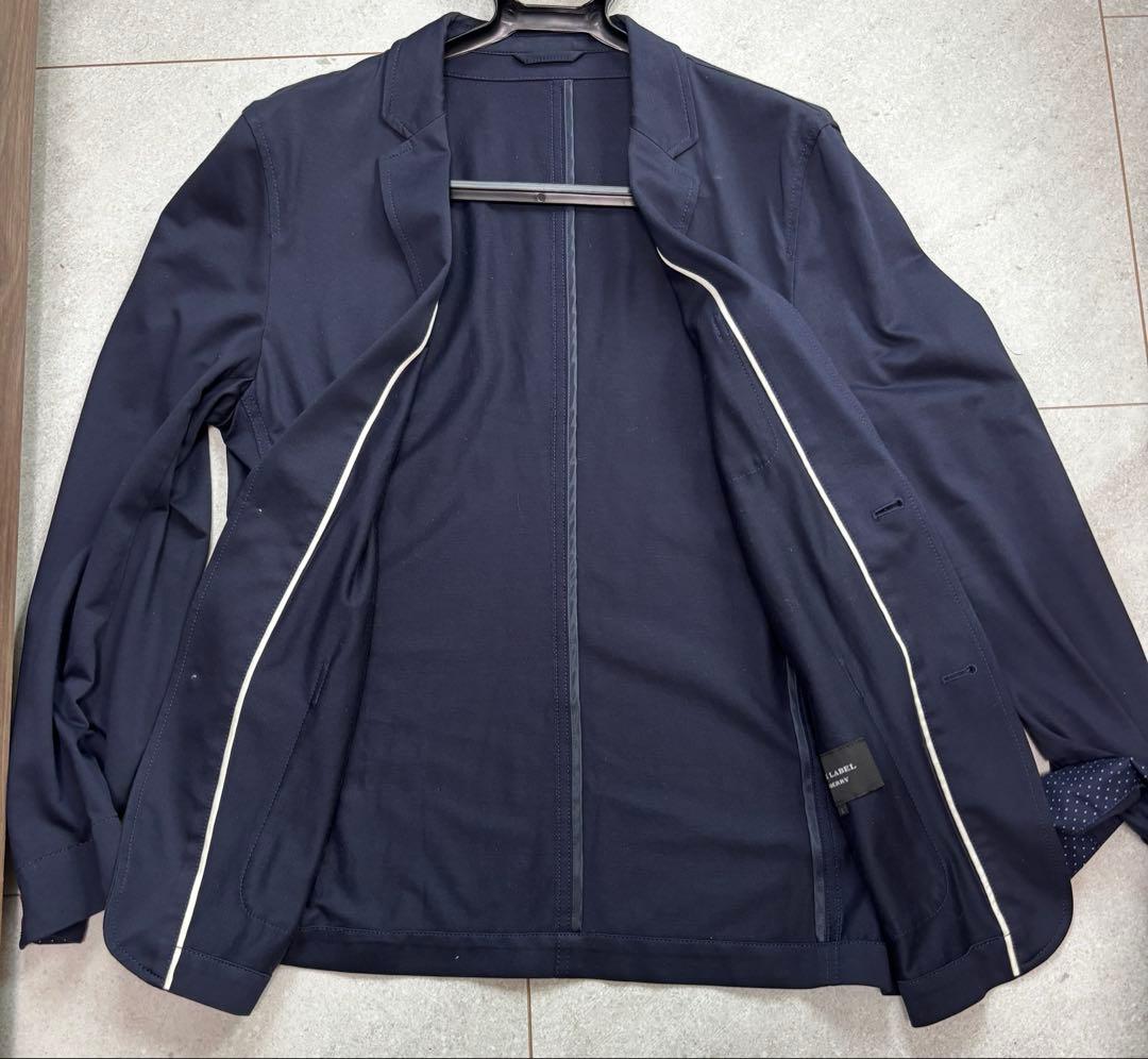 バーバリー メンズ サマージャケット 紺 Lサイズ black label