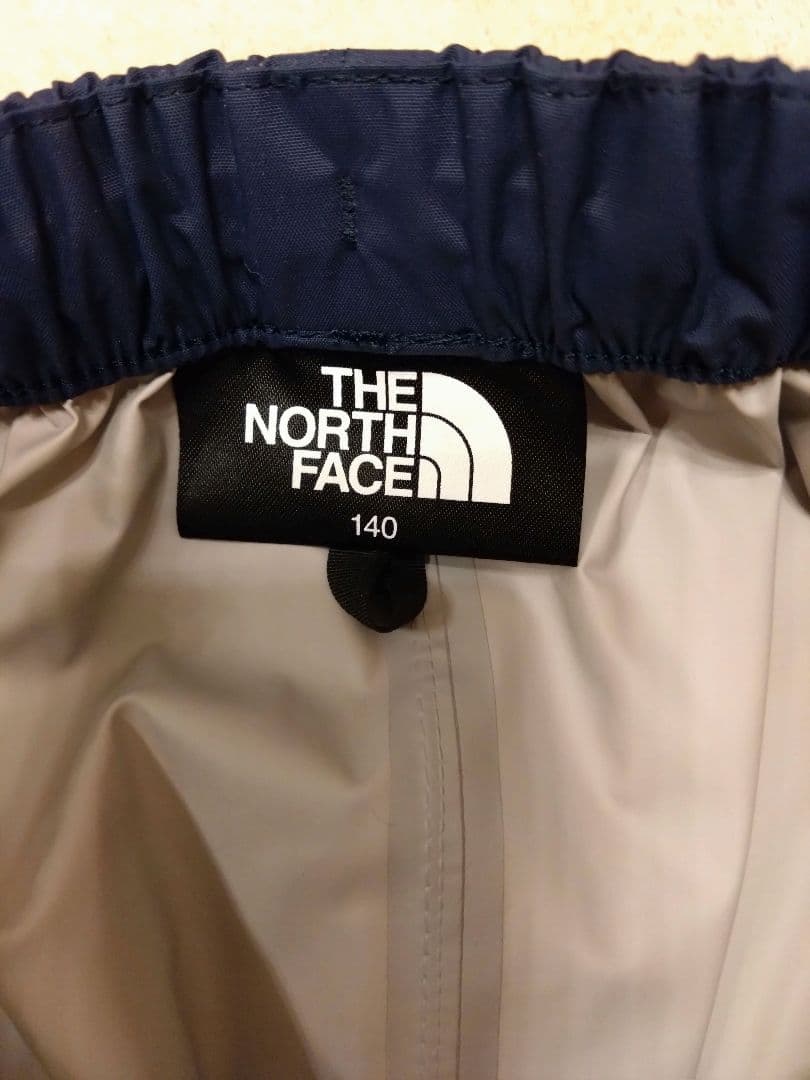 【美品】THE NORTH FACE キッズ　レインウェア上下セット140cm