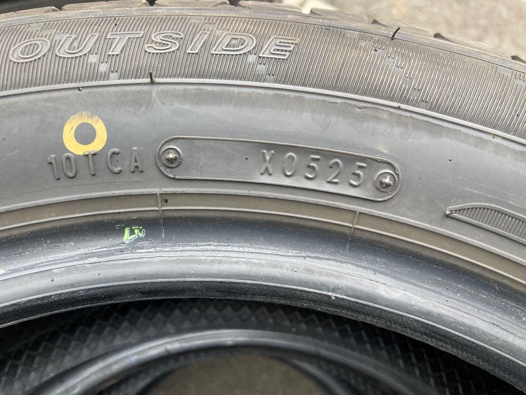 DUNLOP 185/60R15 25年製 夏タイヤ 【南-001 ②】