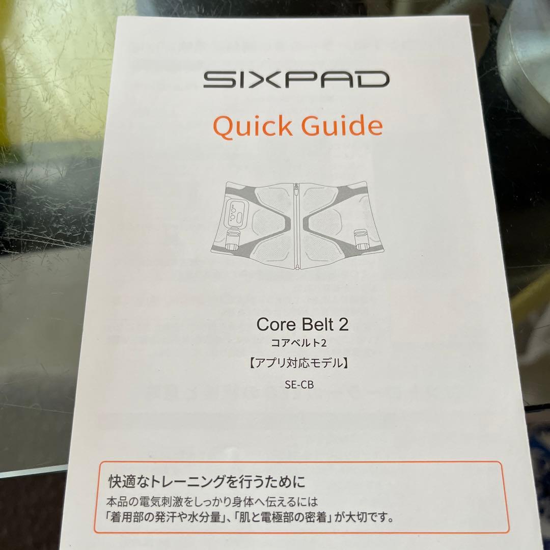 SIXPAD Core Belt 2 美品！Sサイズ 一回使用のみ