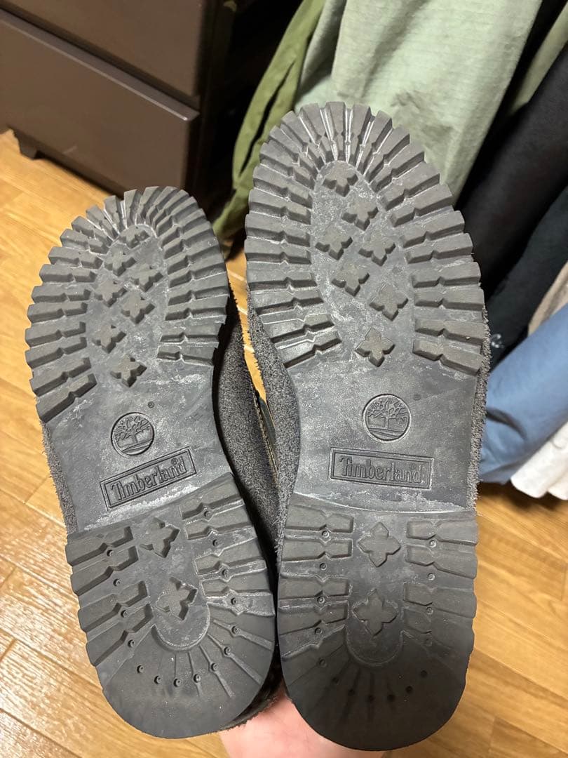 売り切り！早い者勝ち！timberland 3EYE LUG MDGRY グレー