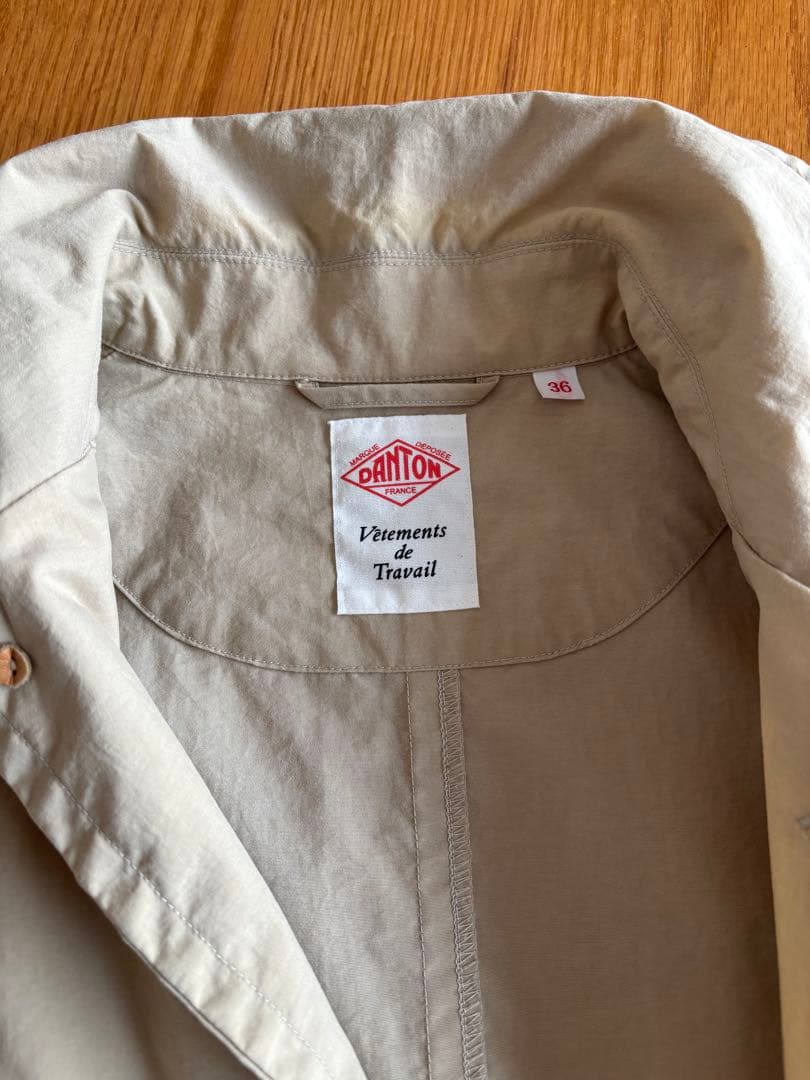 DANTON ベージュ トレンチコート　36サイズ　日本製♡