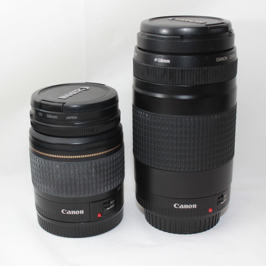 ✨動作品✨ Canon キャノン 28-80 75-300 レンズ2本セット