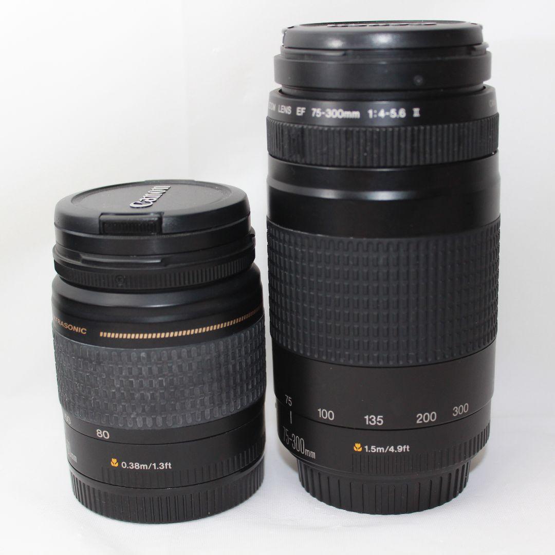 ✨動作品✨ Canon キャノン 28-80 75-300 レンズ2本セット
