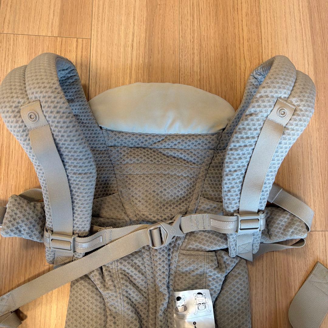ergobaby OMNI breeze 抱っこ紐　パールグレー