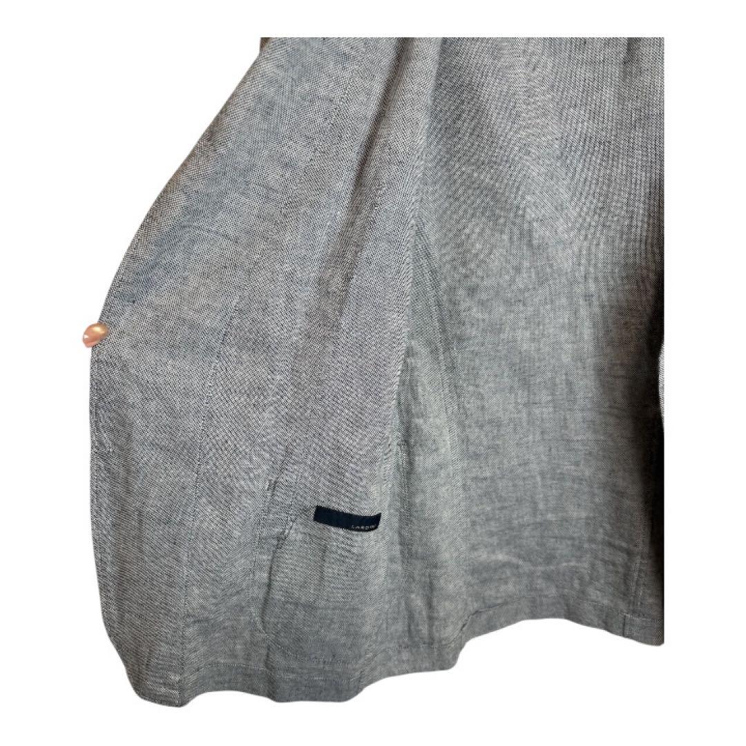 LARDINI ラルディーニ コットンリネン ジャケット 52 イタリア製