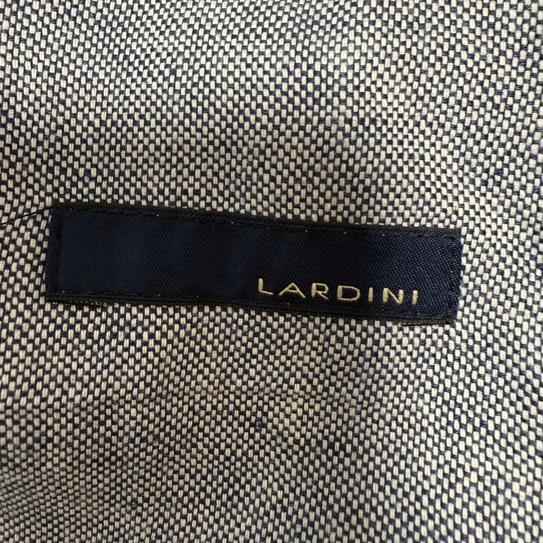 LARDINI ラルディーニ コットンリネン ジャケット 52 イタリア製