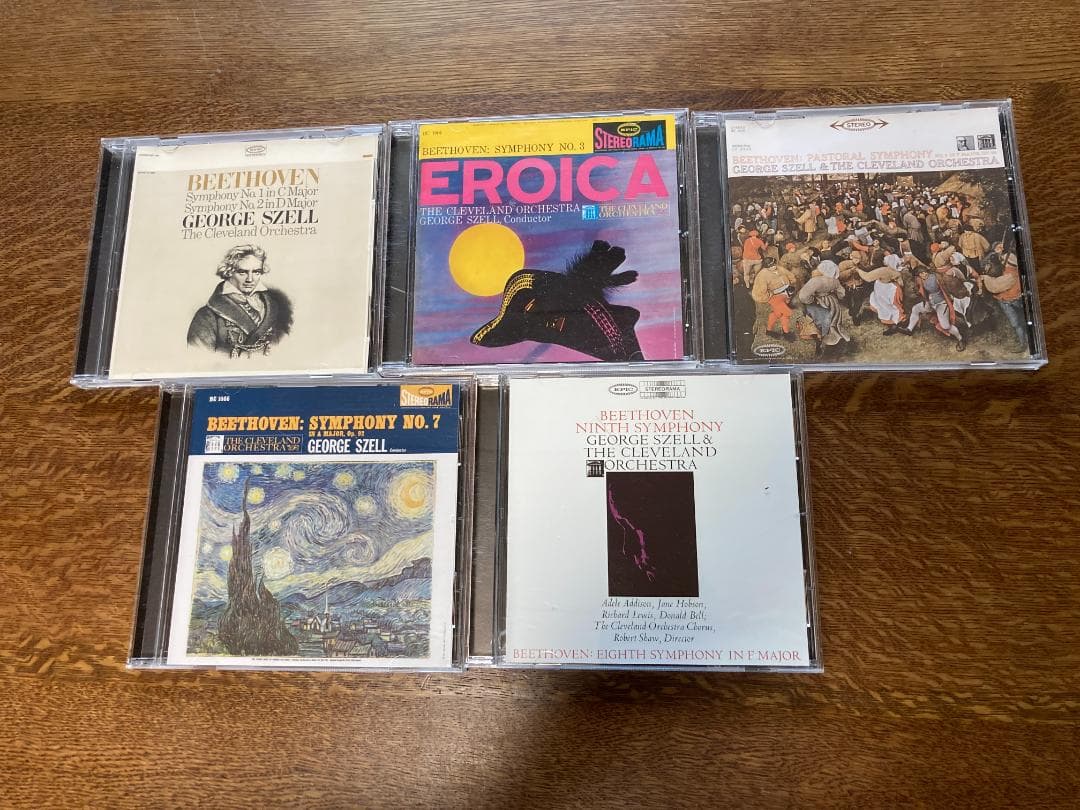 ベートーヴェン 交響曲全集　ジョージ・セル＆クリーヴランド管弦楽団　SACD