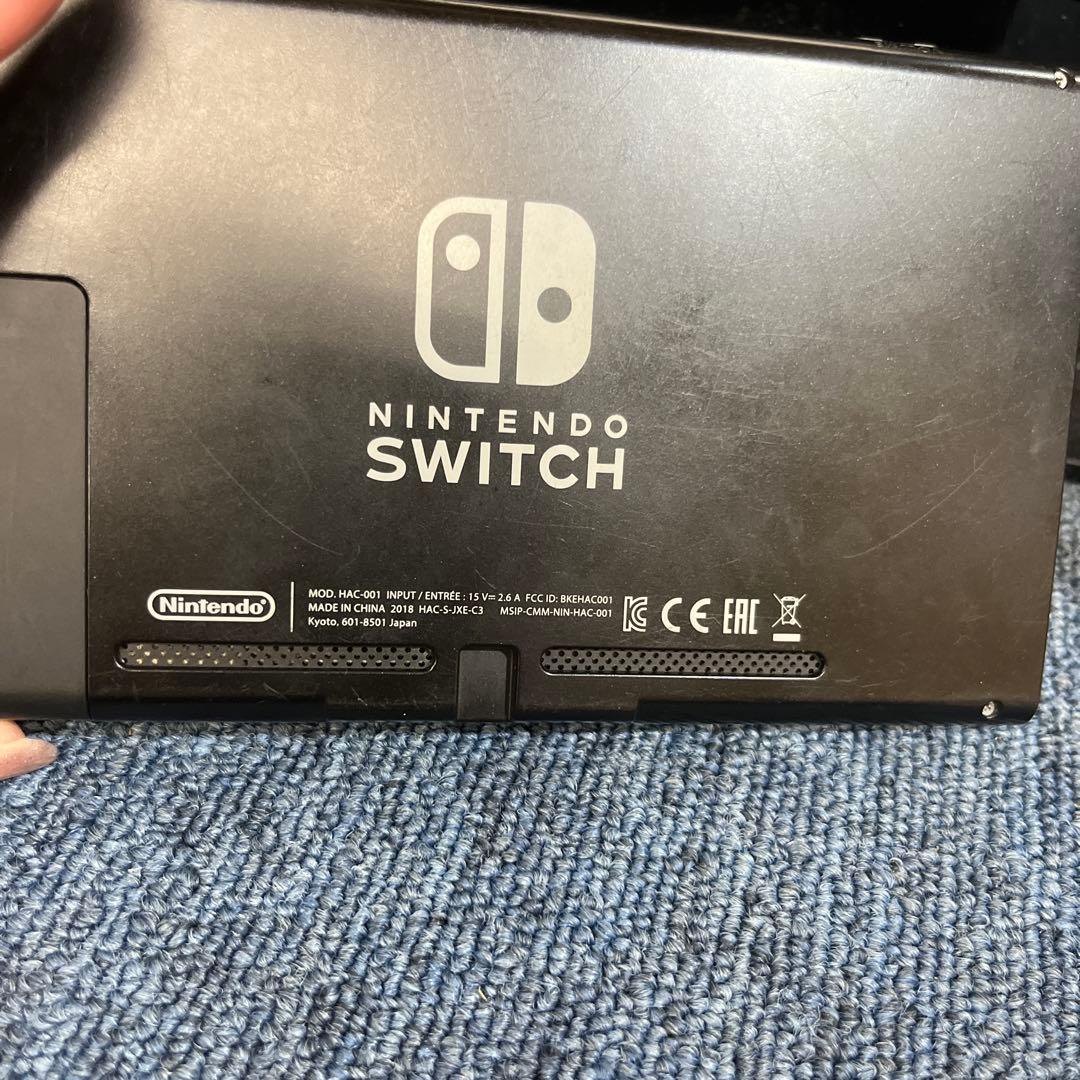 Nintendo Switch 本体 グレー Joy-Con 初期化済 箱あり