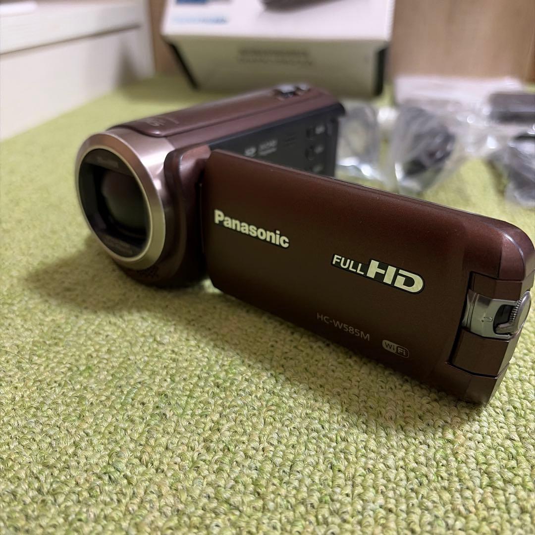 【Panasonic】HC-W585M ビデオカメラ 【ブラウン】