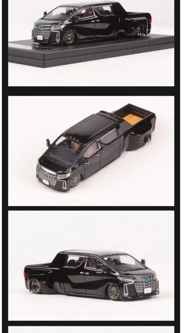 1/64 GCDトヨタ NATS アルファード スーパー デューリー ブラック