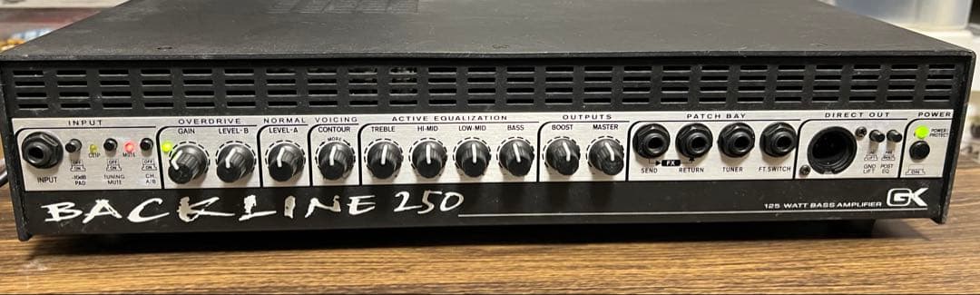 即発送 GALLIEN KRUEGER BACKLINE 250 ベースアンプ