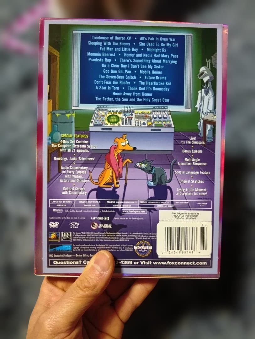 THE SIMPSONS 第16シーズン DVD