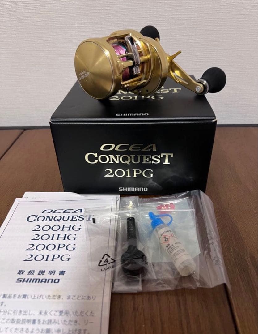 Y*️様 SHIMANO OCEA CONQUEST 201PG 左巻き