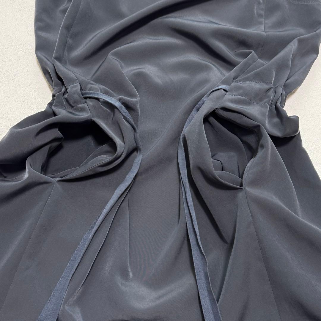 MM6 Maison Margiela コットン リボン付き ワンピース