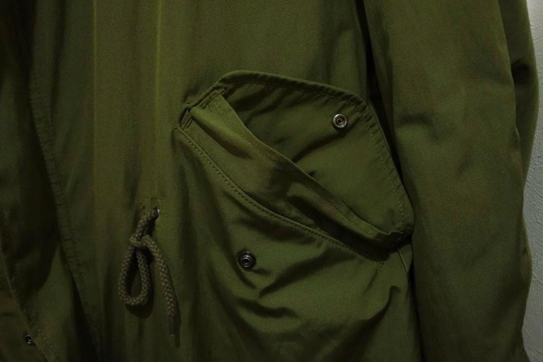 ヒューストン/M-65フィッシュテール/オリーブグリーン/モッズコート