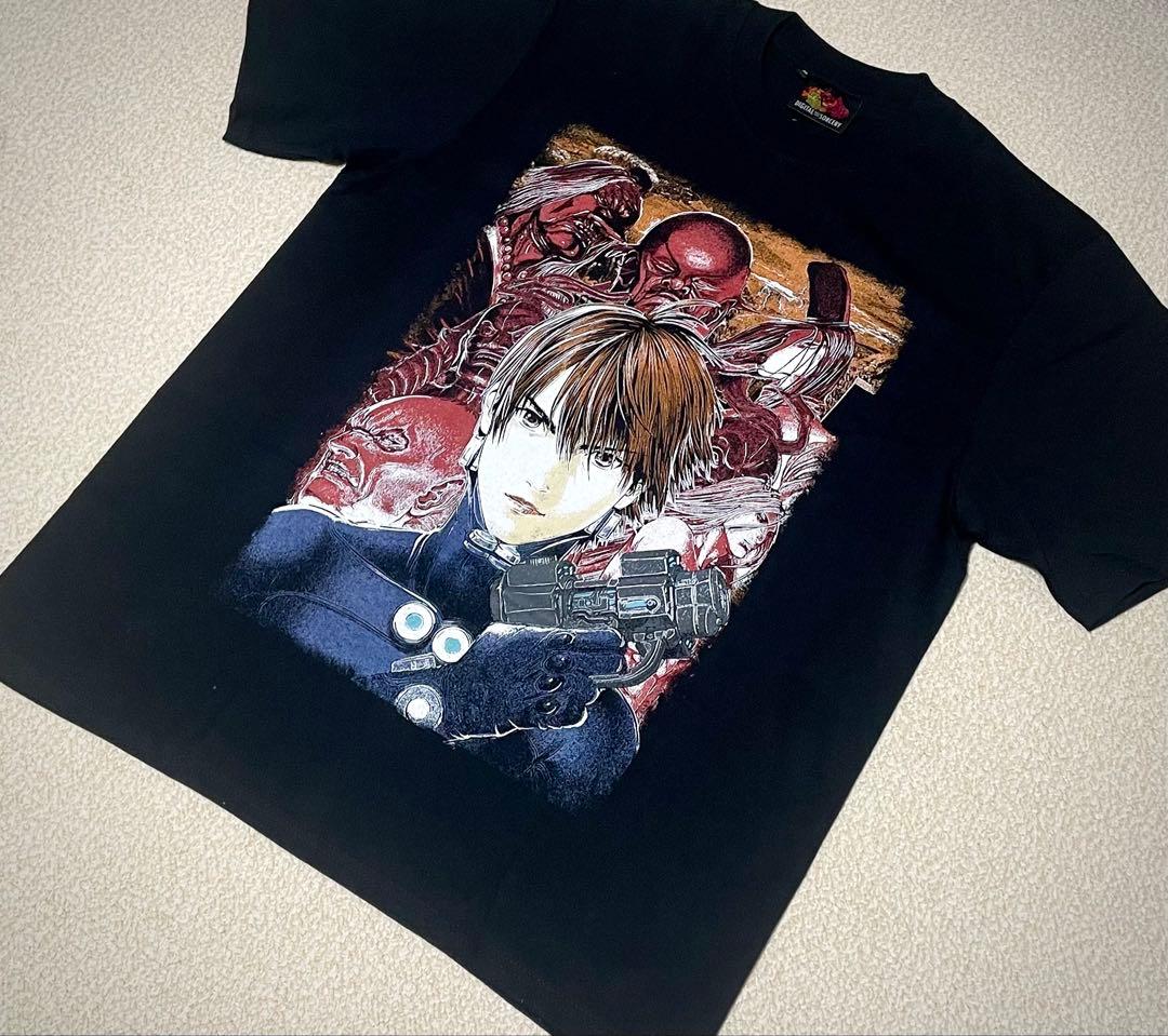 激レア GANTZ Tシャツ　玄野計　レイカ　アニメ　ガンツ　ブラック　XL