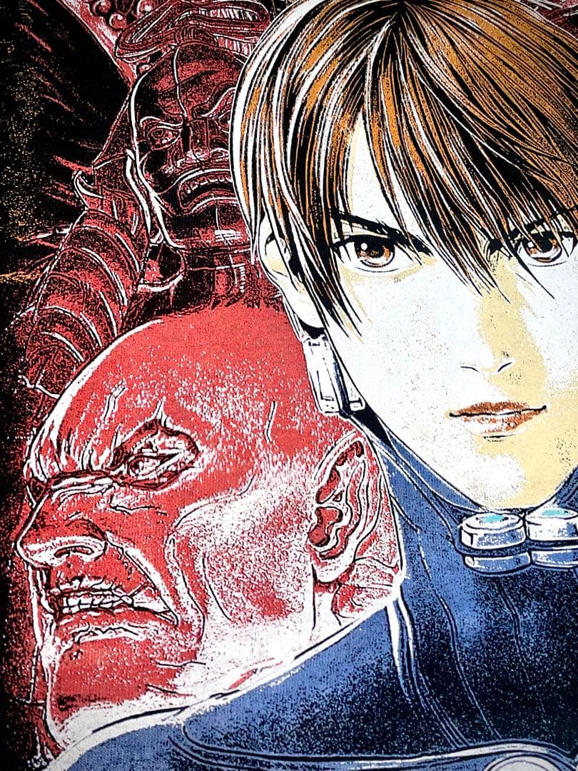 激レア GANTZ Tシャツ　玄野計　レイカ　アニメ　ガンツ　ブラック　XL