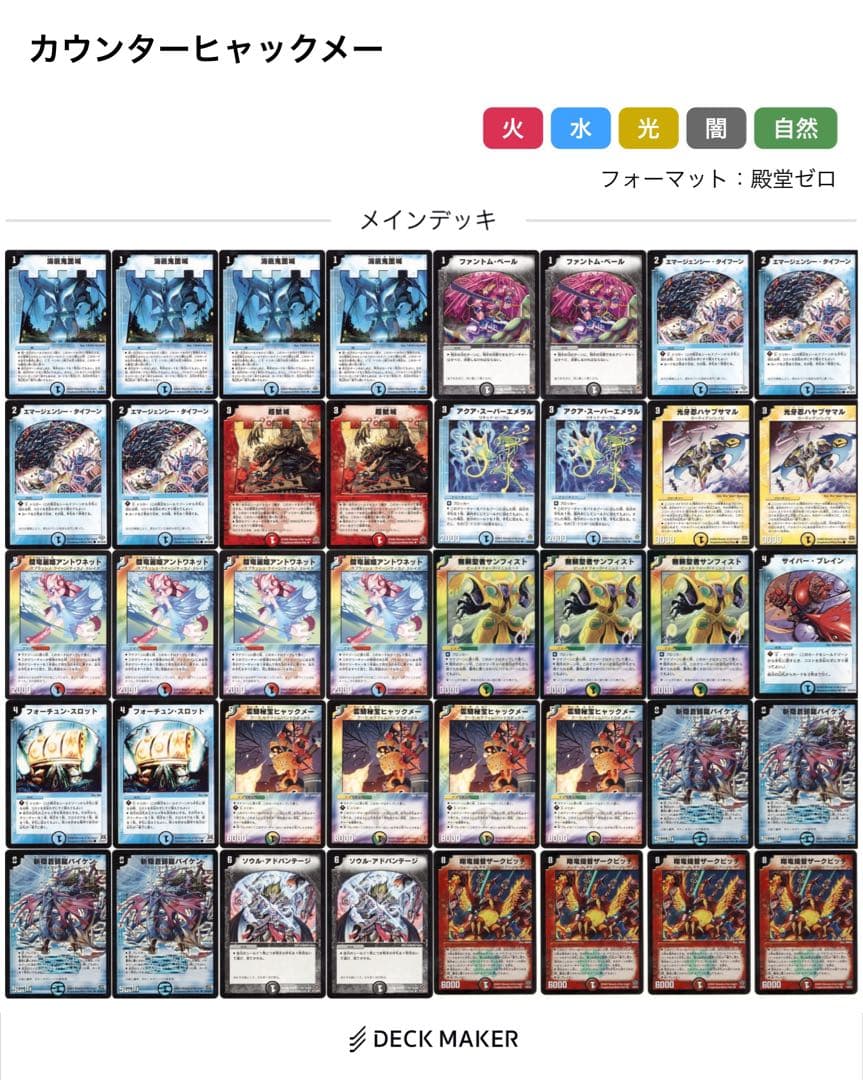 全て旧枠統一　戦国編ゲートボールセット　デュエルマスターズ