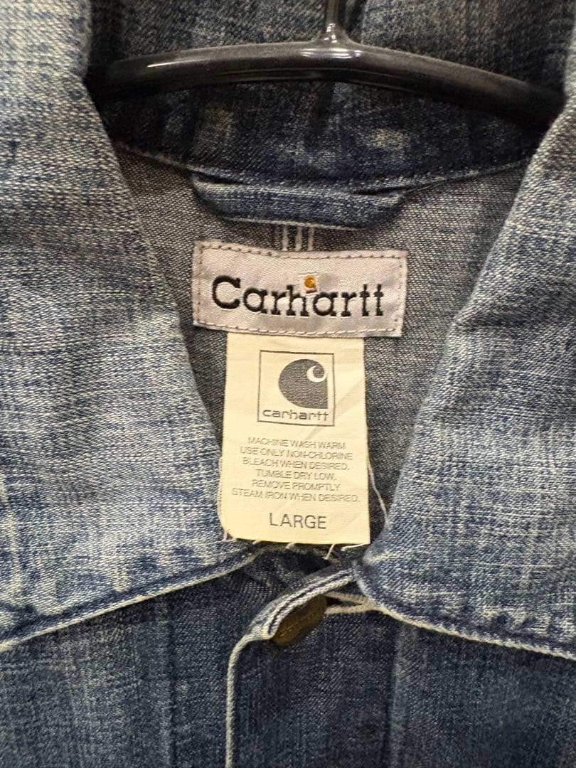 デ*デ様 Carhartt デニムカバーオール Lサイズ