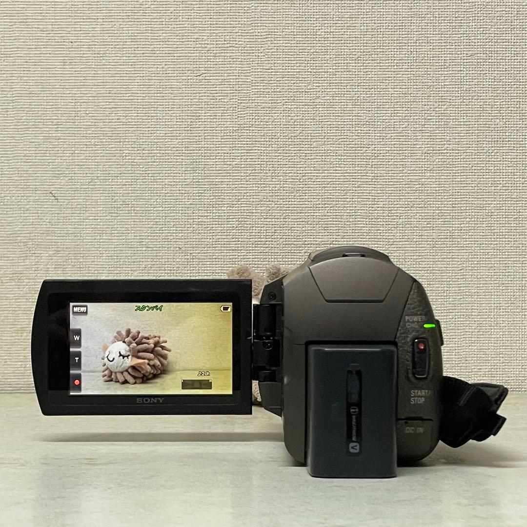 SONY 4K Handycam 16.6MP 30倍ズーム