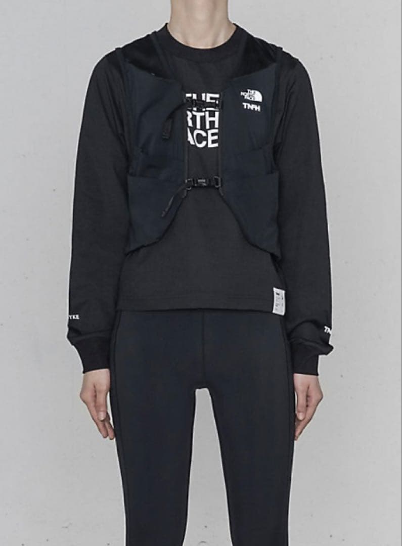 HYKE × THE NORTH FACE ランニングベスト ブラック