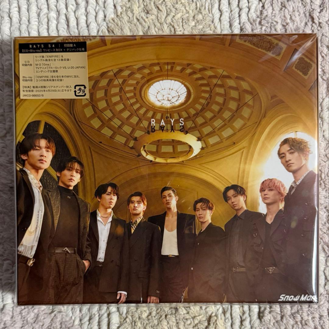 Man 4th ALBUM 「RAYS」
