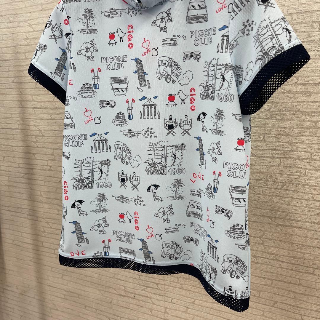 PICONE プリント柄 Tシャツ サイズM