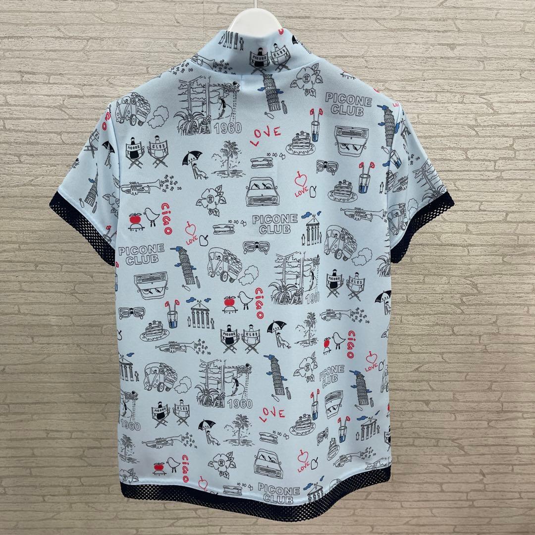 PICONE プリント柄 Tシャツ サイズM