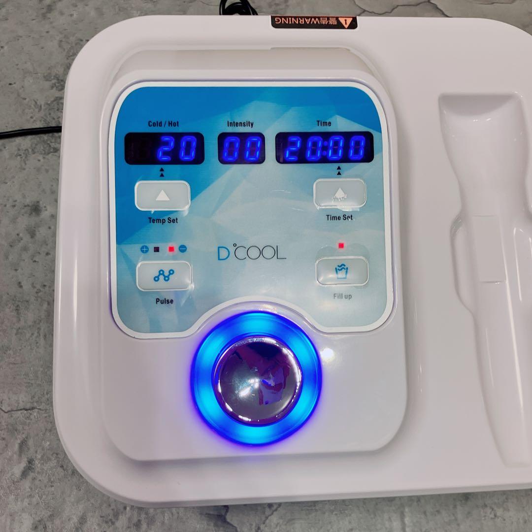 美品 D'COOL 冷却機能付き エレクトロポレーション エステ 美顔器