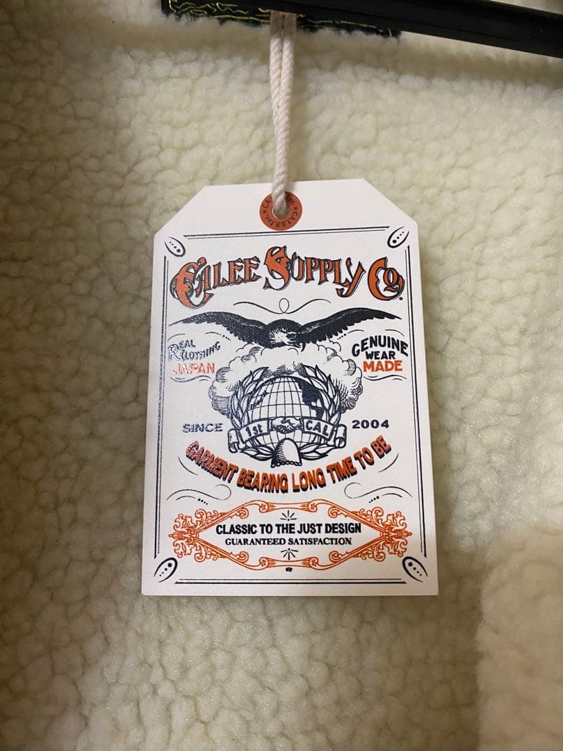 【新品・未使用・タグ付き】CALEE キャリー　アウター　ボアジャケット