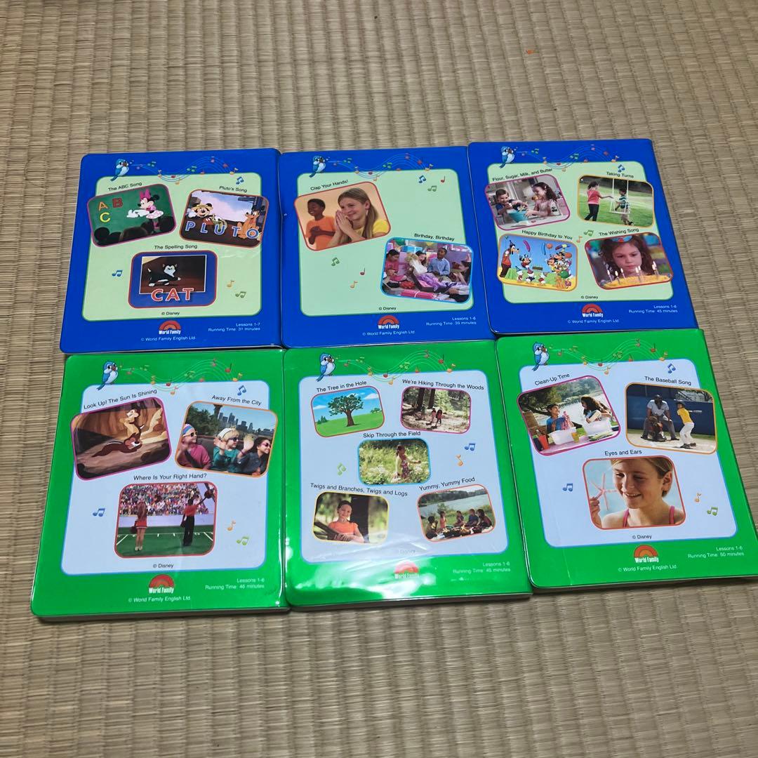 ディズニー ワールド オブ イングリッシュ DVD 全12巻