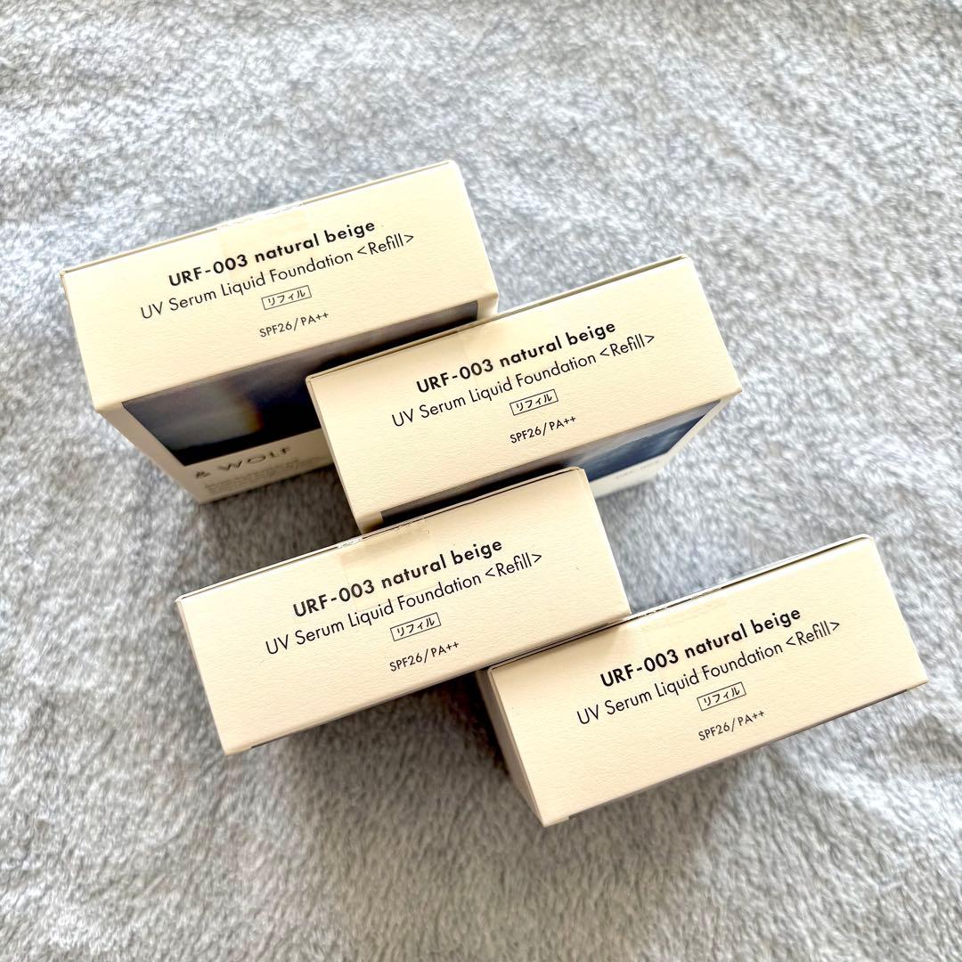 Nオーガニック &WOLF URF-003 ナチュラルベージュ 4個 + 中古1