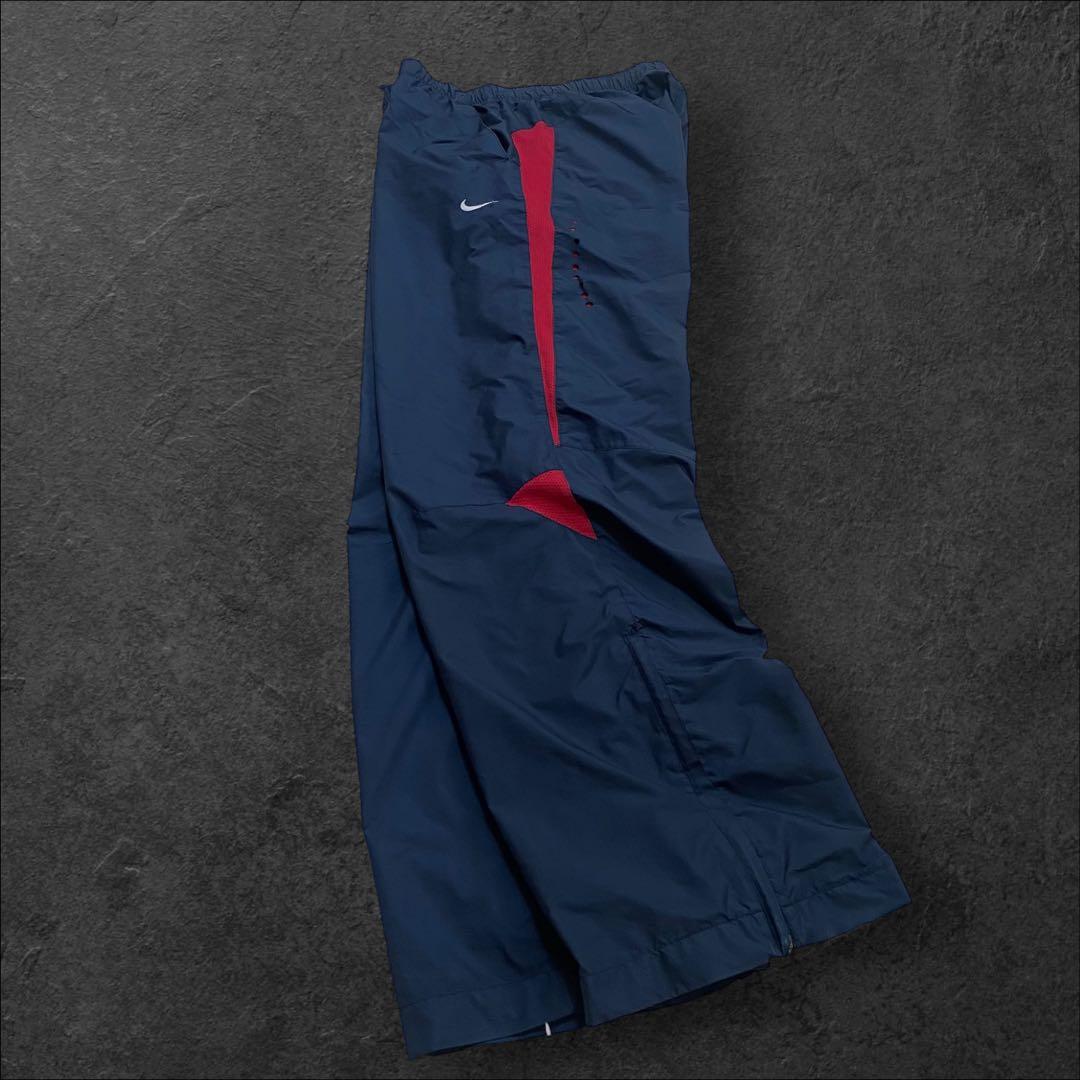 00s 極太 nike buggy wide nylon pants y2k L