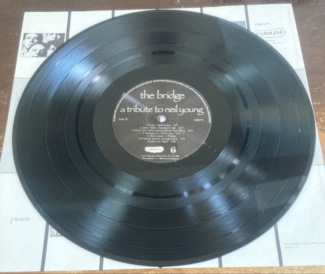 ◾稀少アナログ盤/ニールヤングトリビュート■V.A. /The Bridge: