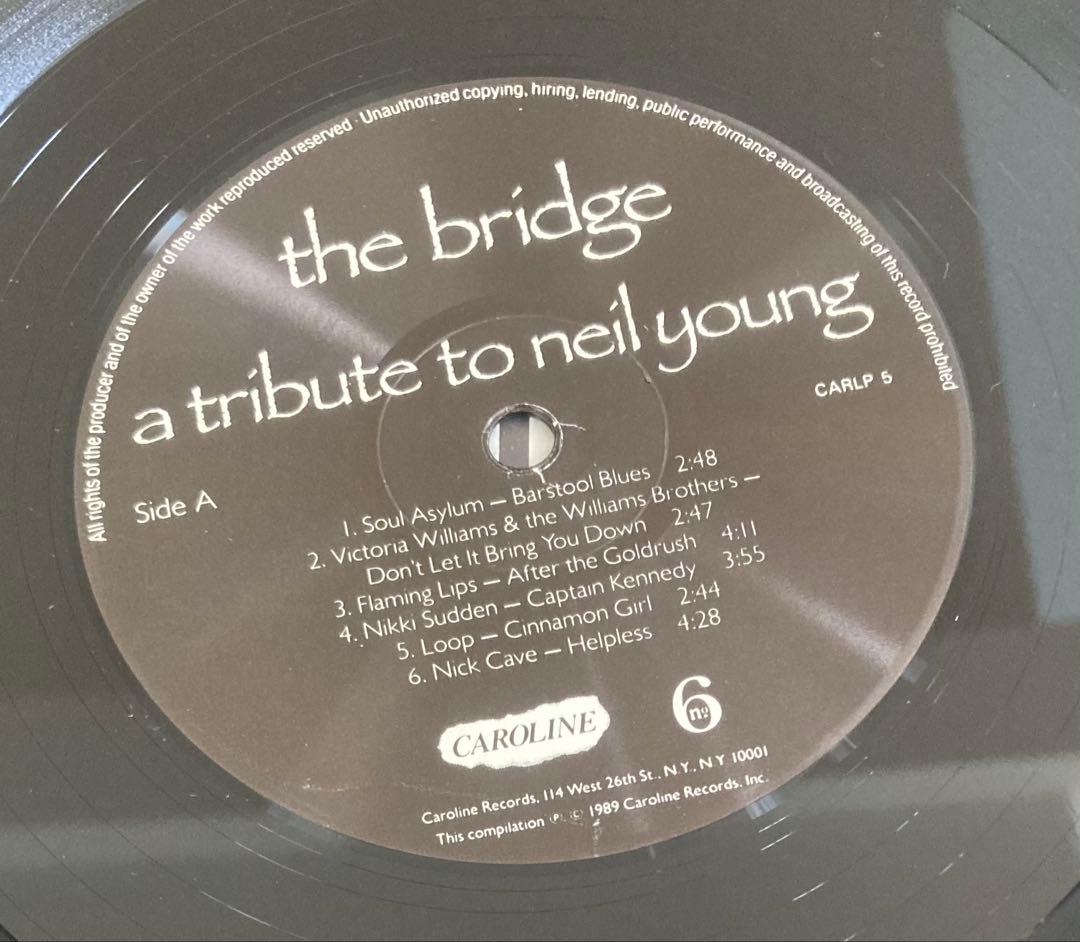 ◾稀少アナログ盤/ニールヤングトリビュート■V.A. /The Bridge: