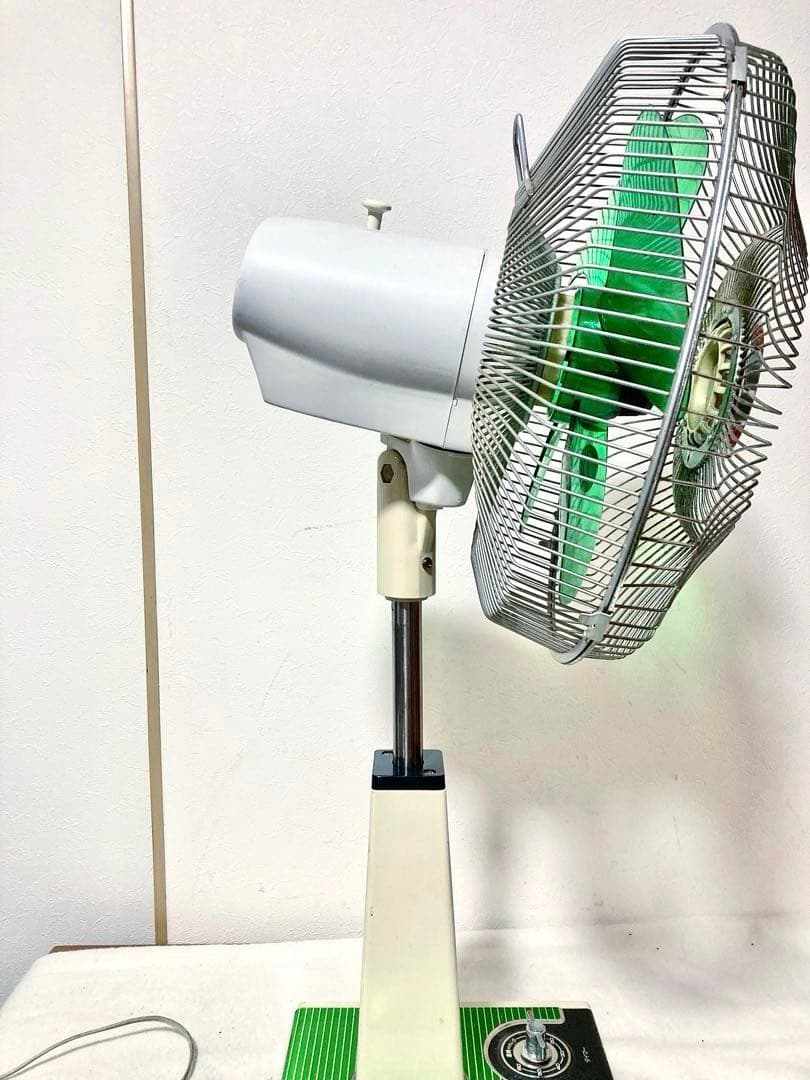 昭和レトロ TOSHIBA東芝扇風機 完動品 グリーン