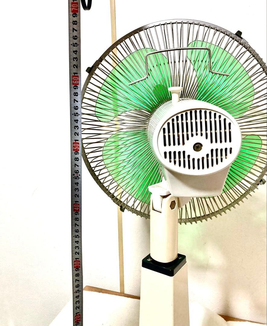 昭和レトロ TOSHIBA東芝扇風機 完動品 グリーン