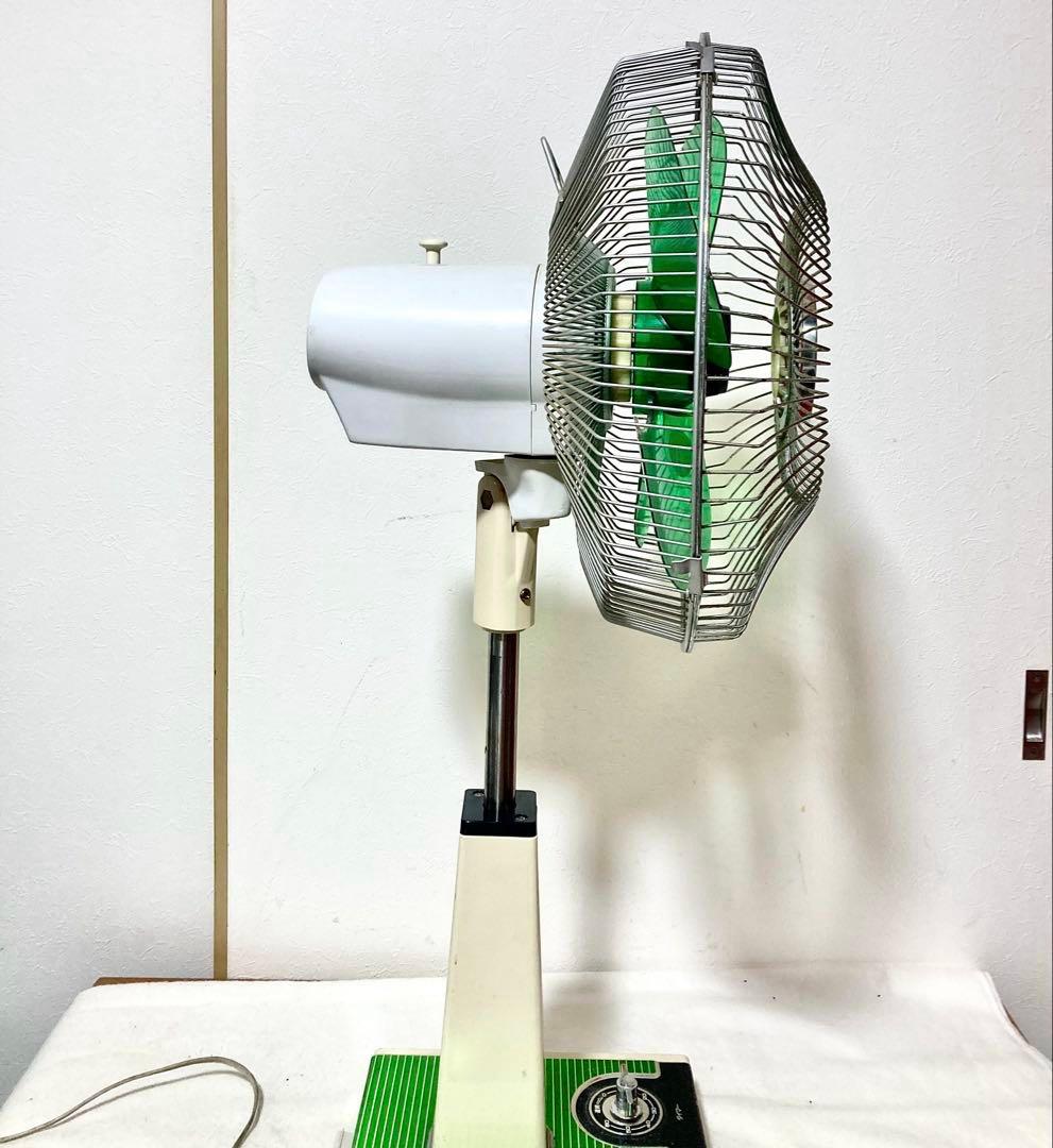 昭和レトロ TOSHIBA東芝扇風機 完動品 グリーン