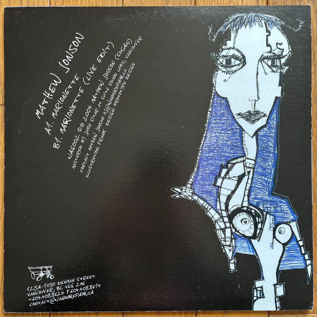Mathew Jonson / Marionette レコード