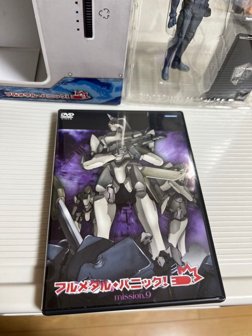 フルメタル・パニック! mission.9（初回限定生産）フィギュア、DVD