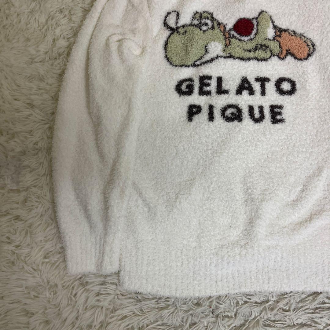 【美品】GELATO PIQUE ヨッシー　セットアップ　モコモコ