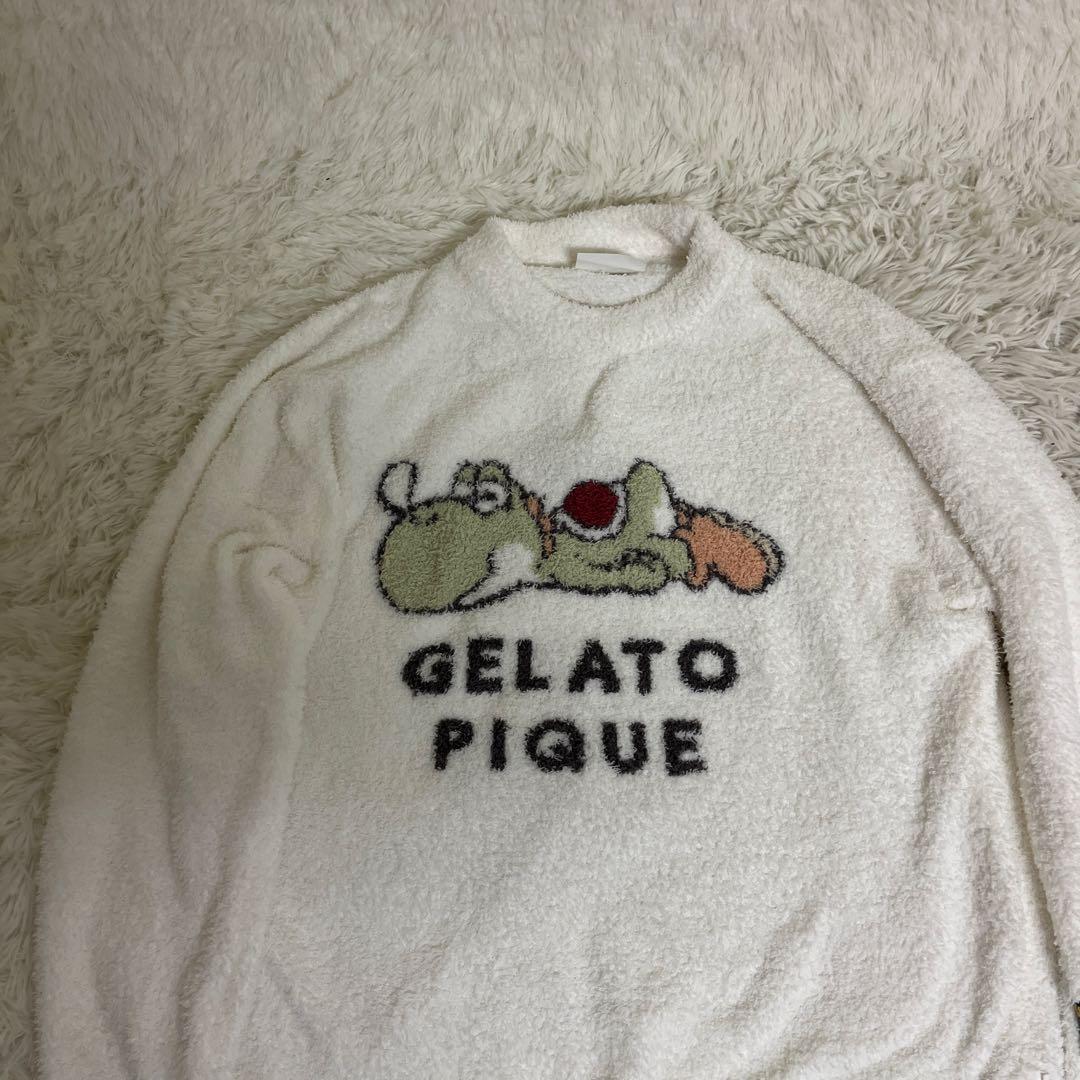 【美品】GELATO PIQUE ヨッシー　セットアップ　モコモコ