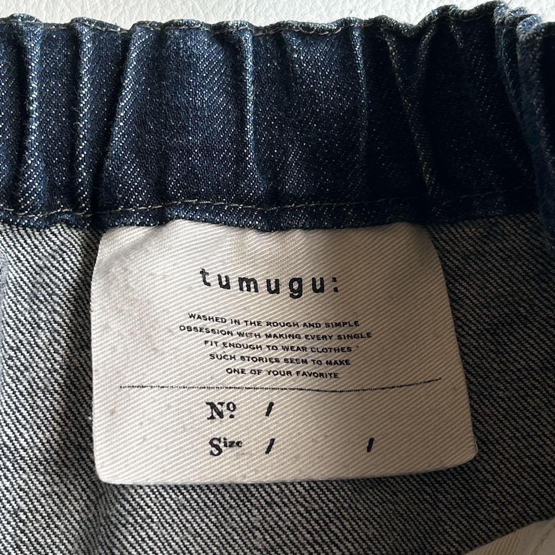 tumugu ツムグ ⿻ フロントポケット デニムパンツ tumugu別注 春