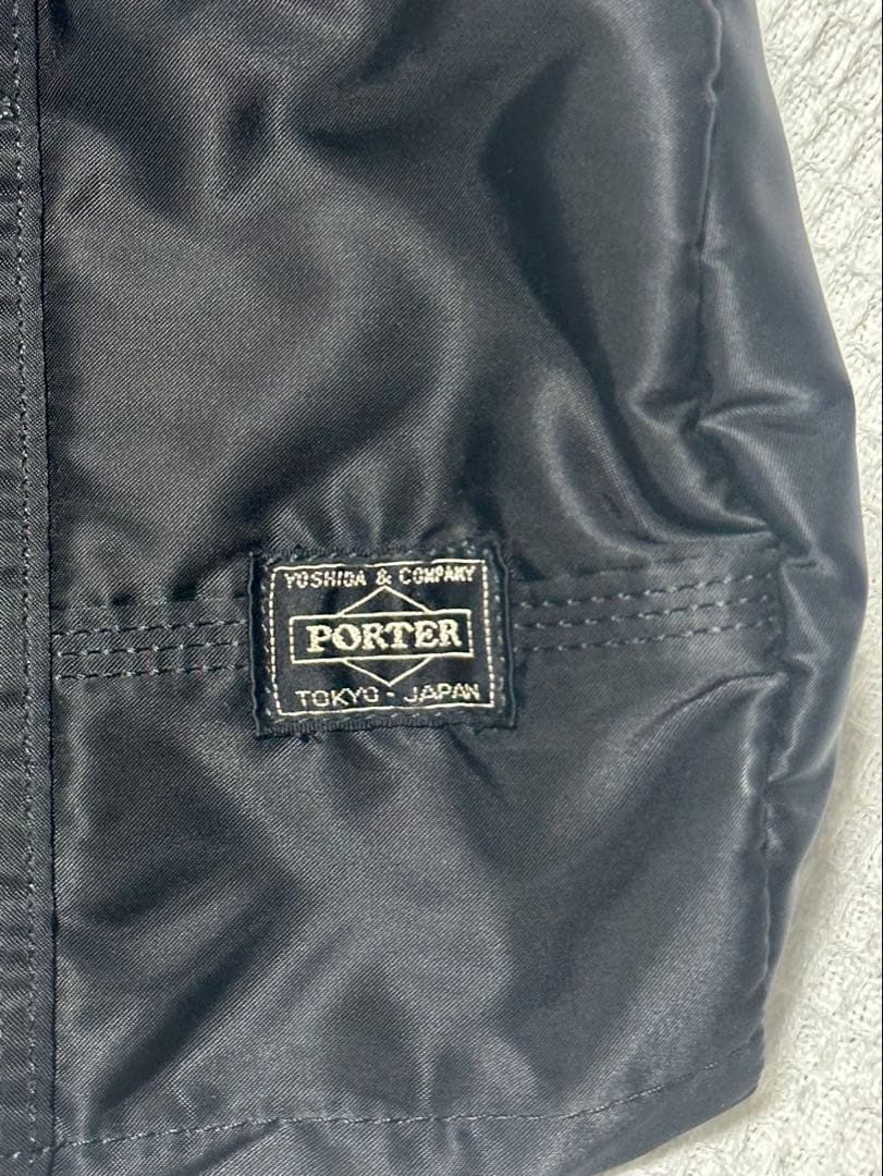 【美品】PORTER ポーター タンカー ボストンバッグ ドラムバッグ ブラック